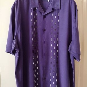 Nat Nast XXL 100% Silk Shirt